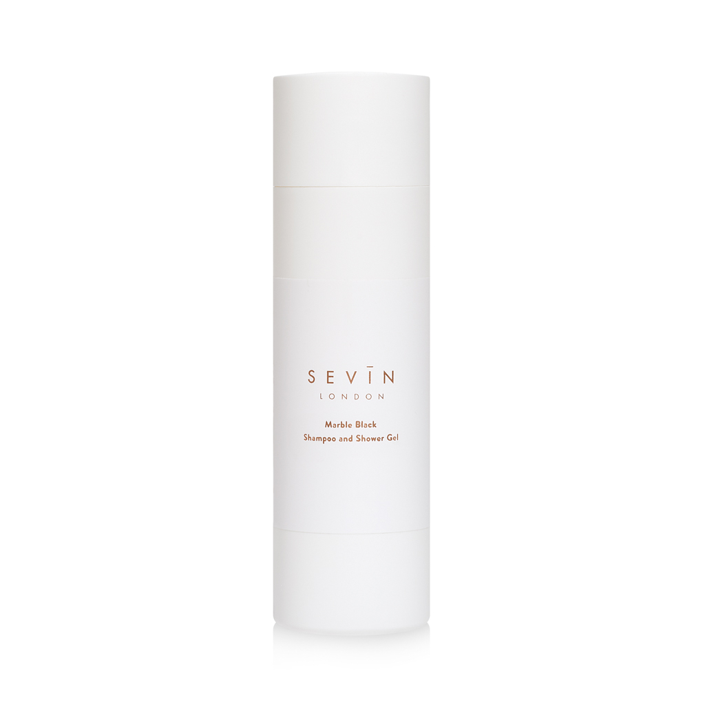 Sevin London MARBLE BLACK SHAMPOO & SHOWER GEL 200ml - ШАМПУНЬ / ГЕЛЬ ДЛЯ ДУША Sevin London MARBLE BLACK SHAMPOO & SHOWER GEL 200ml - ШАМПУНЬ / ГЕЛЬ ДЛЯ ДУША
